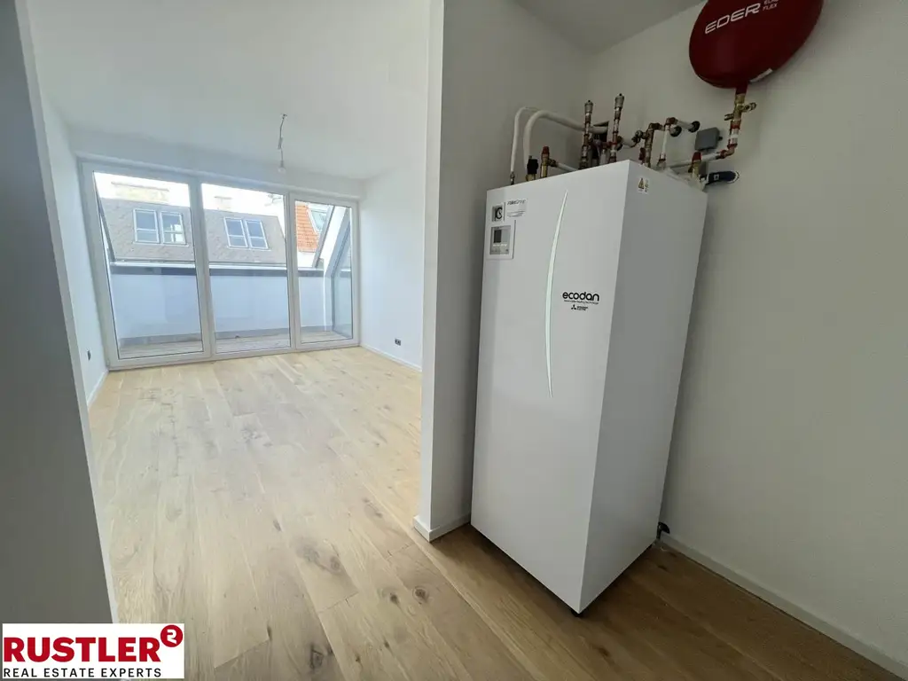 Top moderne Dachgeschosswohnung mit Terrasse & Fernblick | Erstbezug am Reinlpark