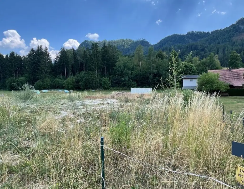 Sonniges Baugrundstück in Unterort