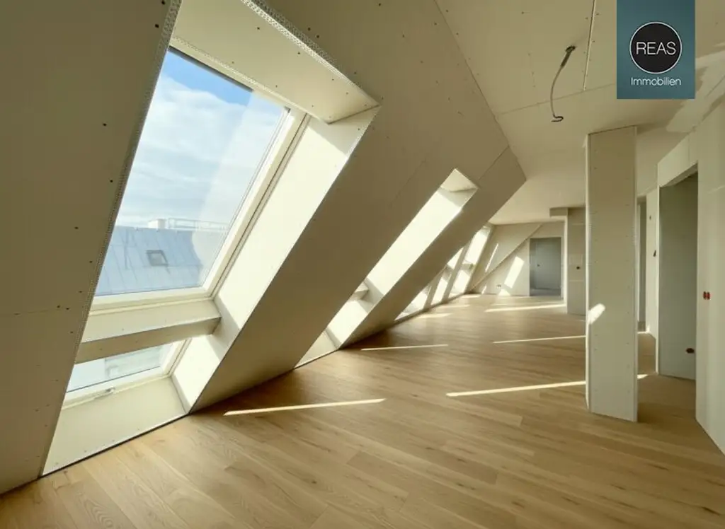 Erstbezug: Atemberaubendes Dachgeschoss - Apartment (klimatisiert) mit 3 Terrassen und hochwertiger Ausstattung im Trendbezirk Ottakring!