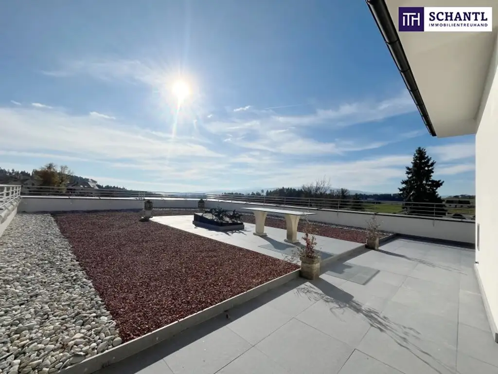 Majestätisches Penthouse in den Weinbergen - Ein exklusives Refugium mit unvergleichlichem Panorama - in 8113 Sankt Bartholomä!