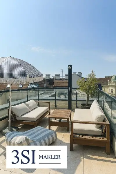 Wohnen auf einer Ebene – mit zwei Terrassen und Designanspruch