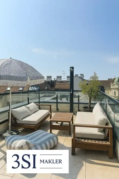 Wohnen auf einer Ebene – mit zwei Terrassen und Designanspruch