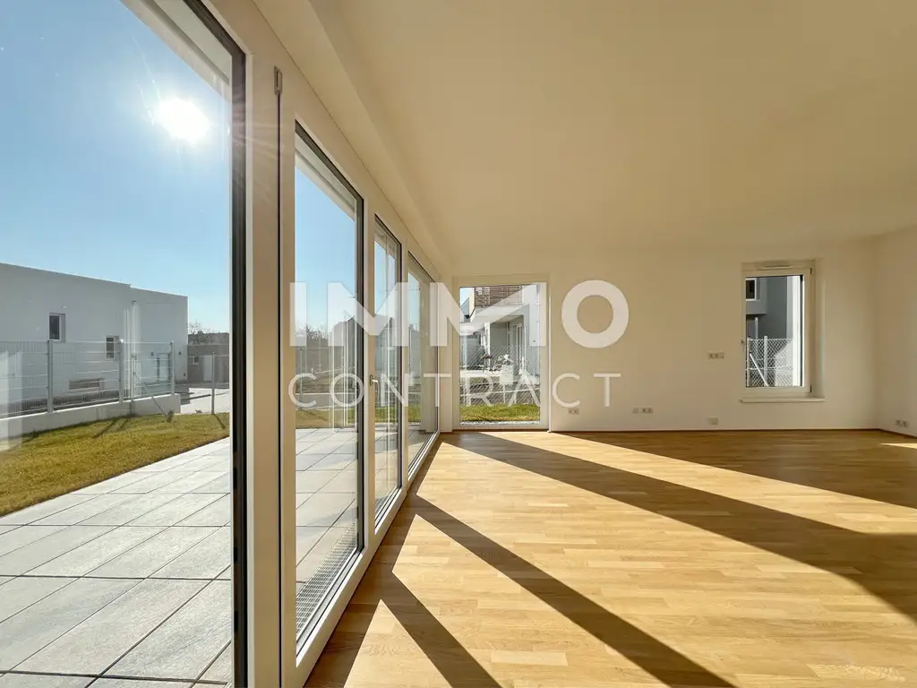 KREMSER WOHNDOMIZIL
4Zi- 109qm- Gartenwohnung, Lift, 
Tiefgarage, in beliebter Grünruhelage