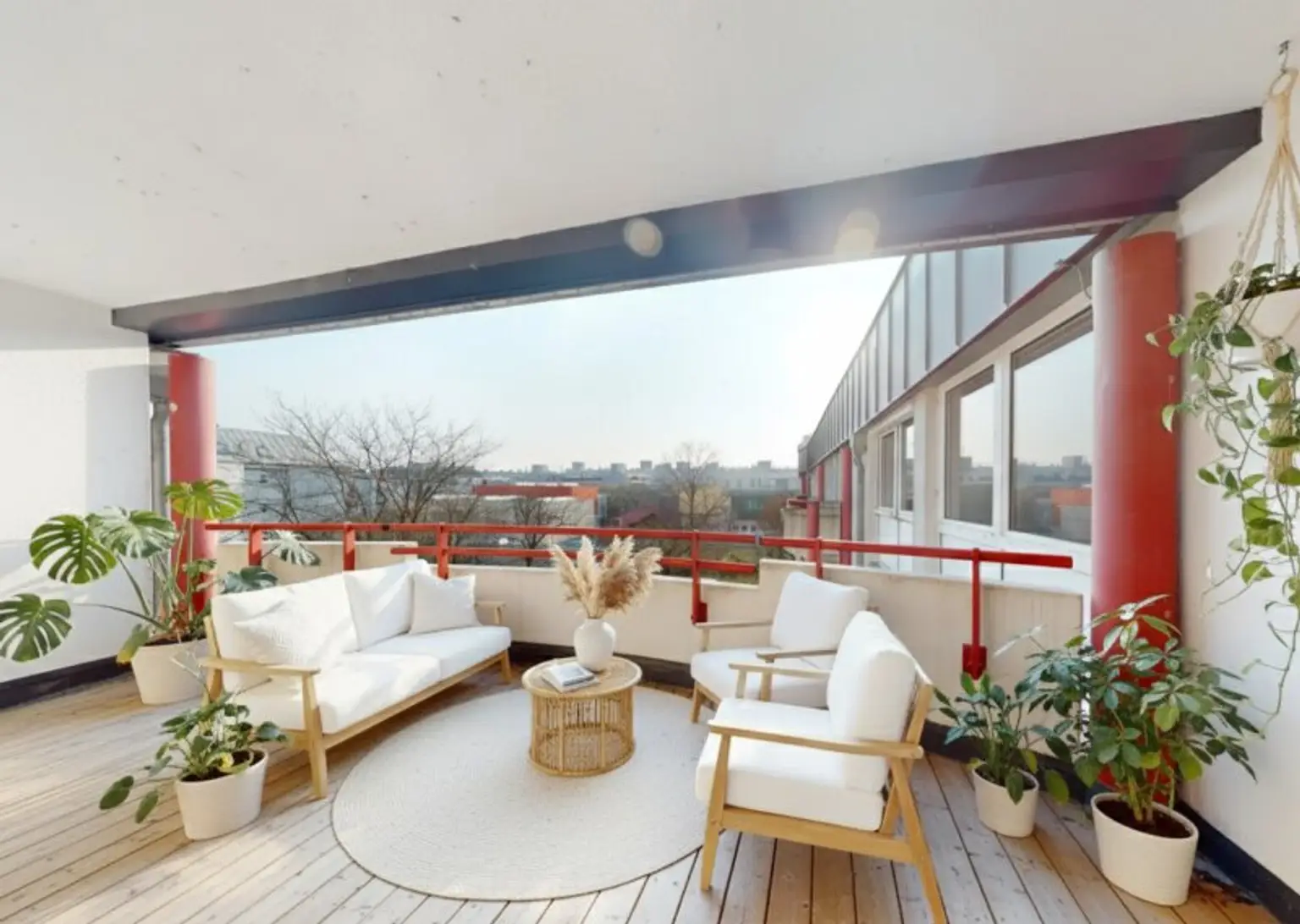 Loggia (Einrichtungsvorschlag)