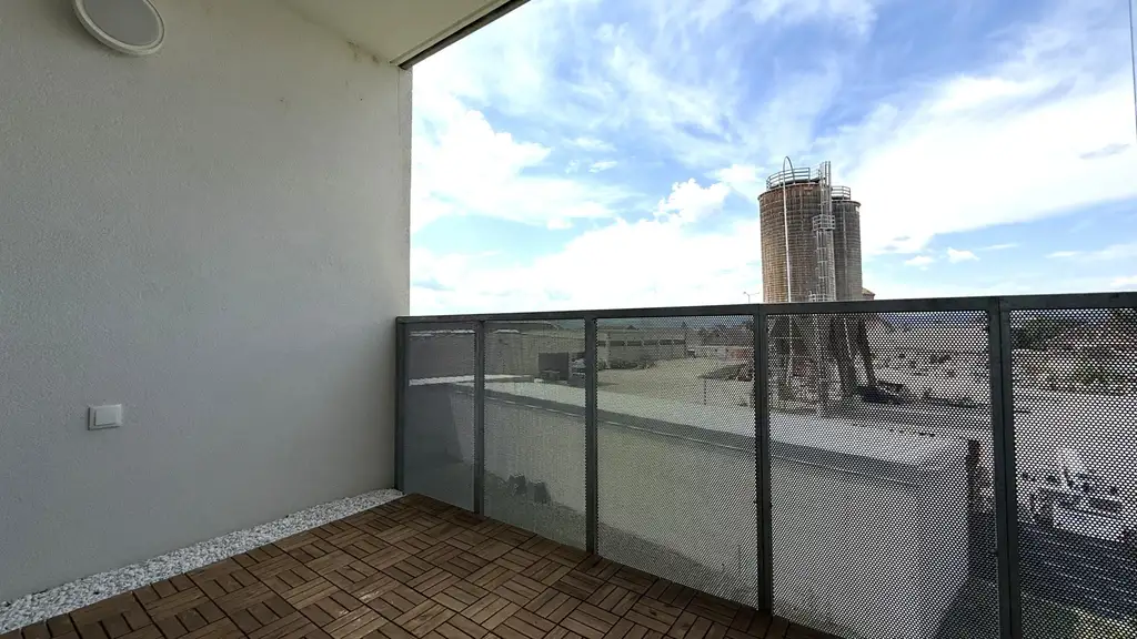 Günstige 2-Zimmer-Neubauwohnung mit großer LOGGIA (5,54m²) nahe Akademiepark
