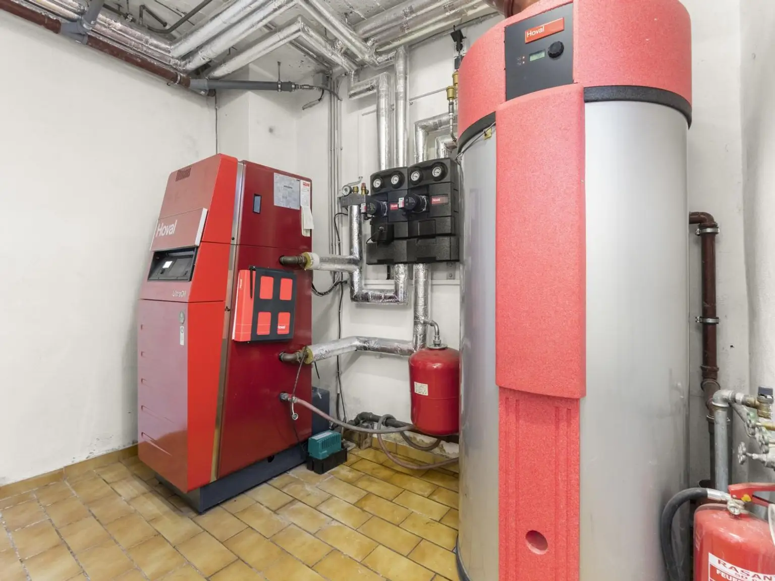 Moderne Heizanlage