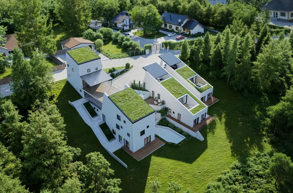 Haus mit großen Terrassen und schönem Ausblick! Neubauprojekt in Waltendorf!
