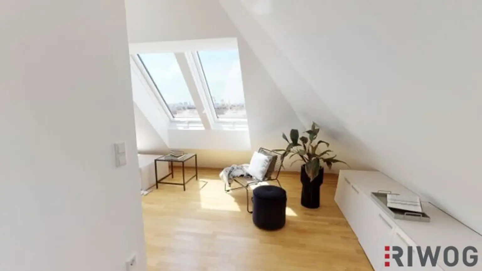 Erstbezug eines Luxus Dachgeschosses mit Fernblick auf Prater auf Stephansdom in der nähe der Donauinsel