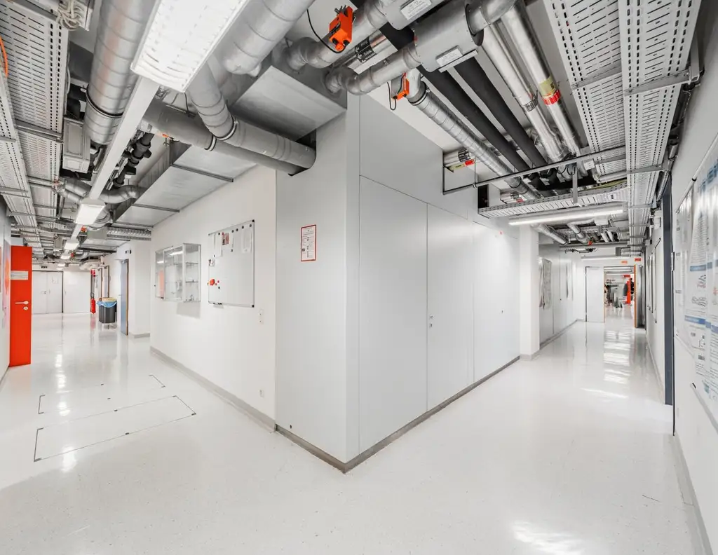 Vollausgestattete Laborflächen im Vienna Bio Center