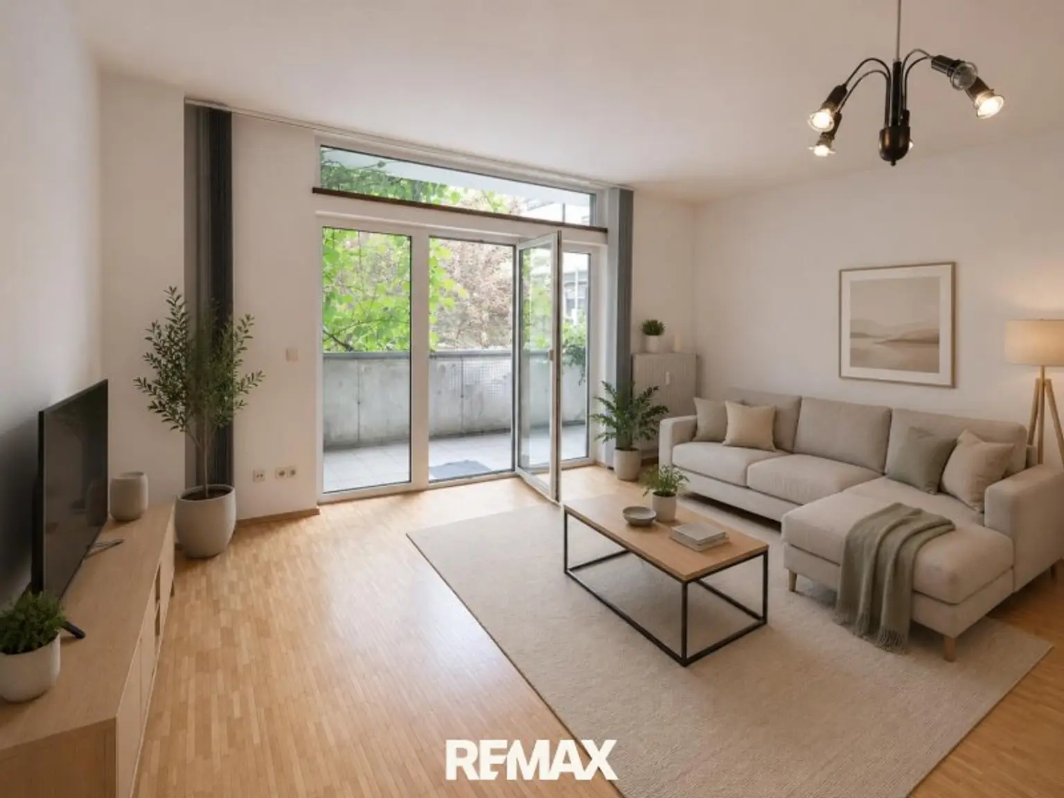 Einrichtungsbeispiel Wohnzimmer