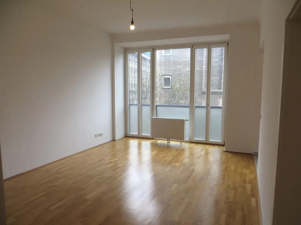 Unbefristet vermietet Einraumwohnung im 3. Bezirk.