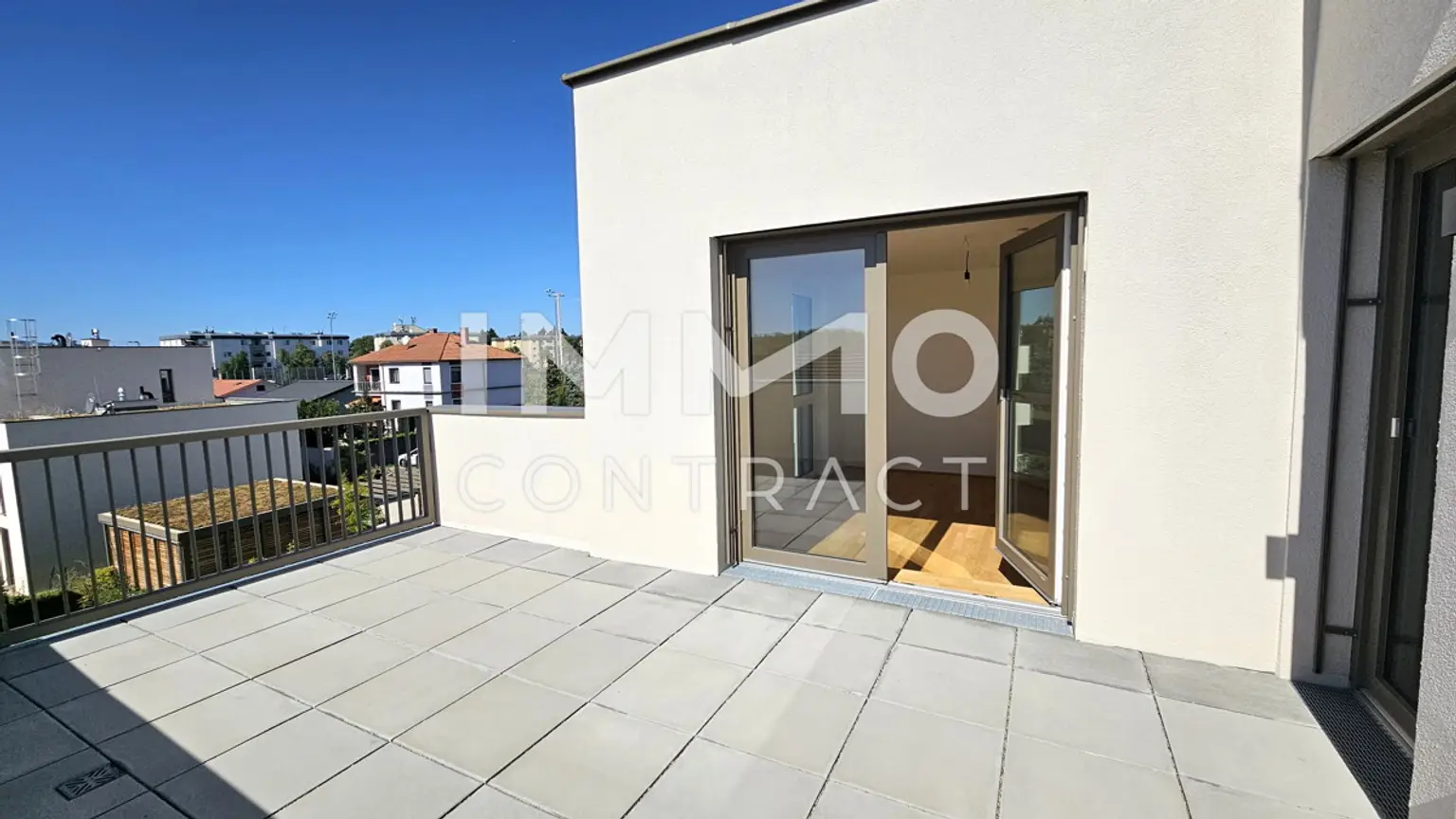 2 Dachterrassen mit Blick zum Wienerwald: 4-Zimmer-Wohnung in Traumanlage - provisionsfrei!