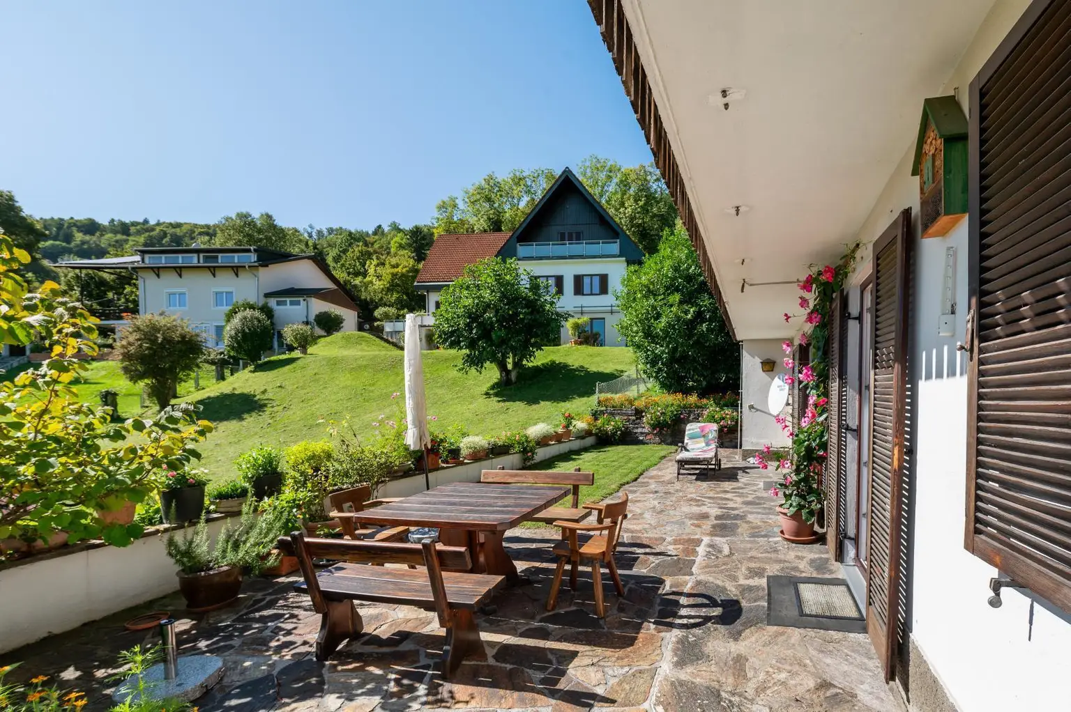 südseitige Terrasse