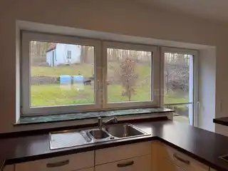 Ausblick in den Garten EG