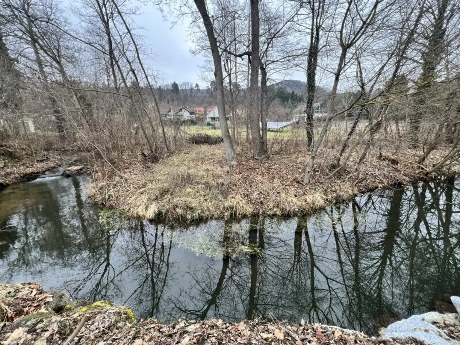 (!) Familienhit mit Charme - gut geschnittene Doppelhaushälfte mit Garten & Pool in Gaaden (!)
