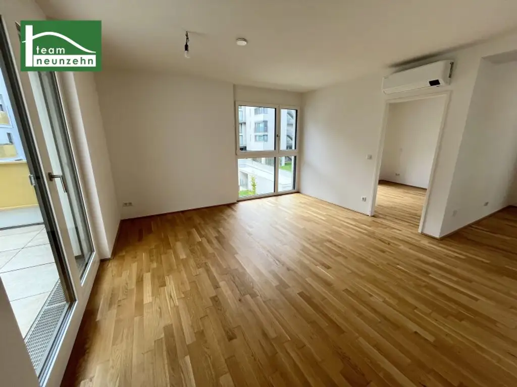 Küche und Tiefgaragenplatz inkludiert! Herrliche Neubau-Erstbezugswohnung zwischen An der Schanze und dem Kirschblütenpark