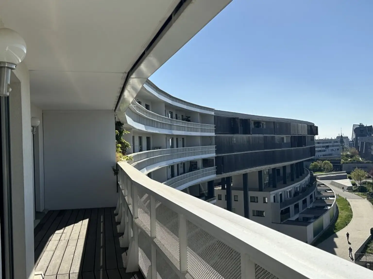 Ausblick von der Loggia