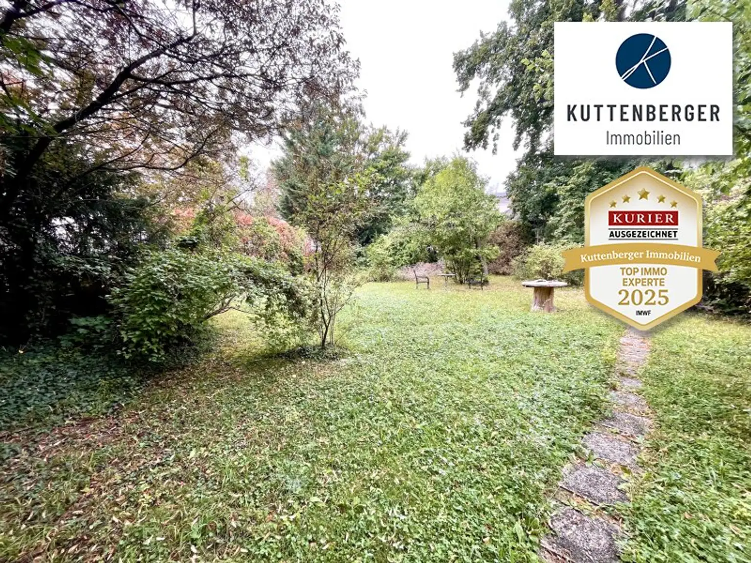 Historisches Herrenhaus im Villenviertel von Baden: ca.450m² WF mit Grundfläche von 1873qm und 17 Zimmern zum Sanieren! (V2 & Schut