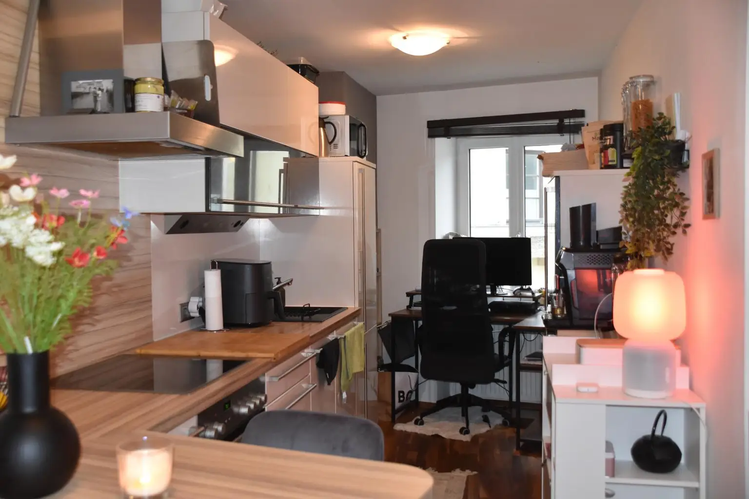 Küche in der Wohnung Nebengebäude