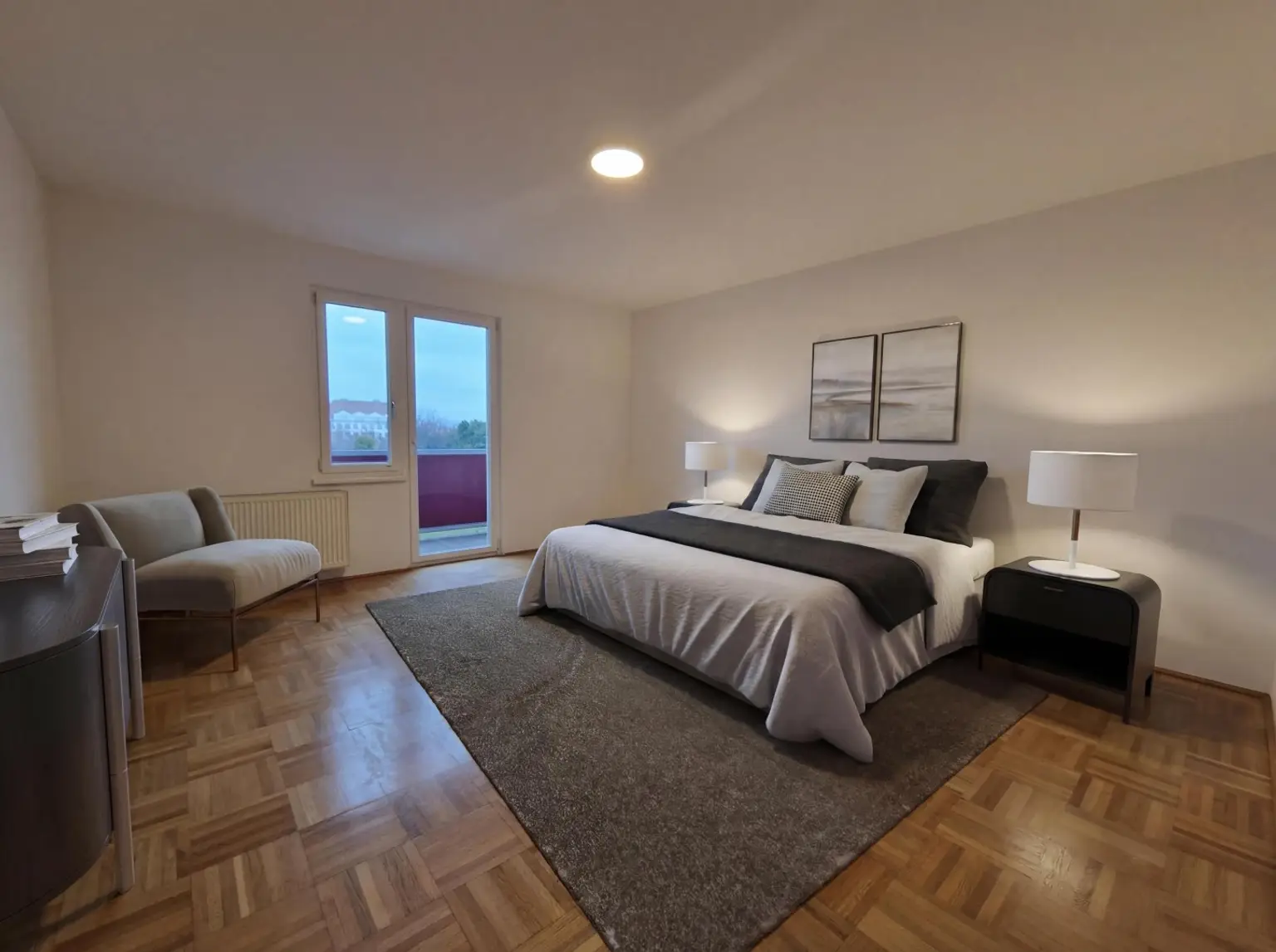 Einrichtungsvorschlag Schlafzimmer