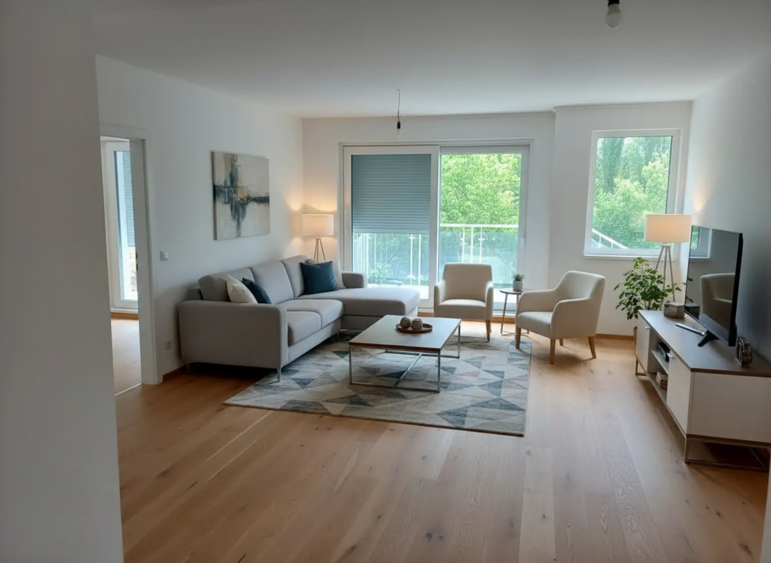 Wohnbereich: KI generiert Einrichtung