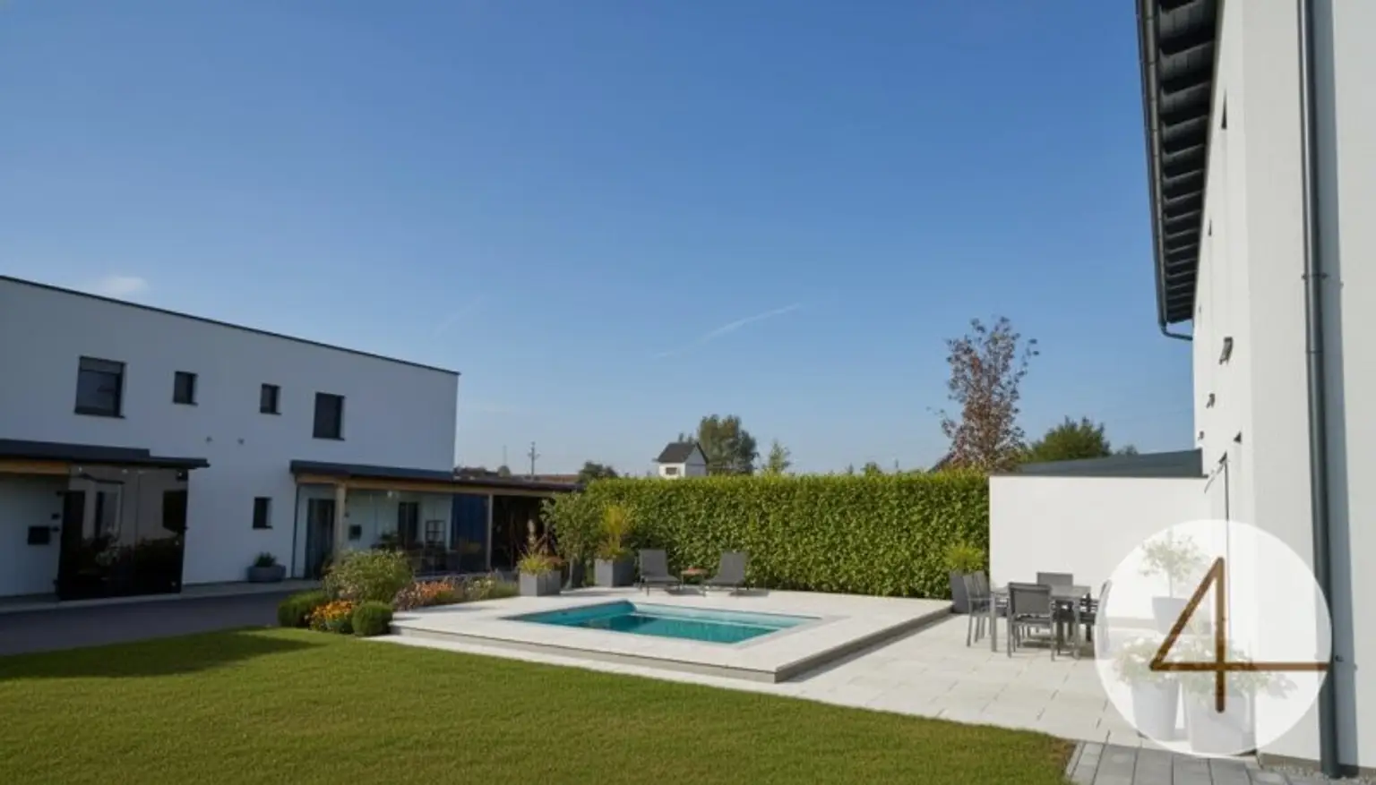 großzügiges Doppelhaus in sonniger Lage