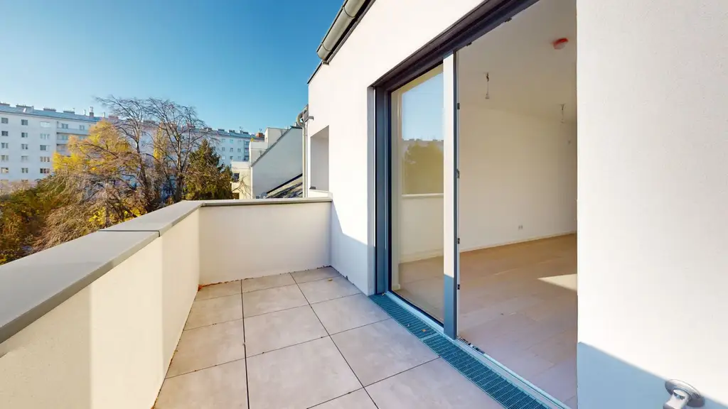 2-Zimmer-Erstbezug mit Innenhof-Balkon – Anleger oder Eigennutzer