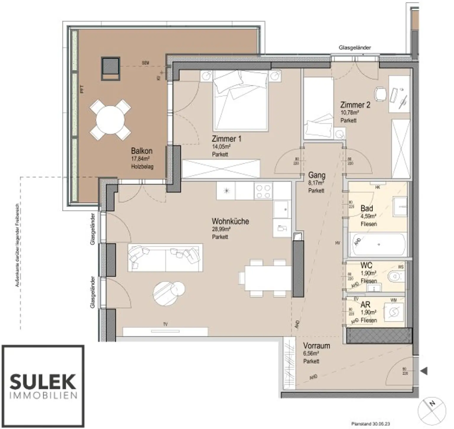 Exklusiv Wohnen im Projekt Grünblick mit U2-Anbindung! 3 Zimmer Erstbezugswohnung inkl. Balkon, Poolnutzung, Fitnessraum, uvm.!