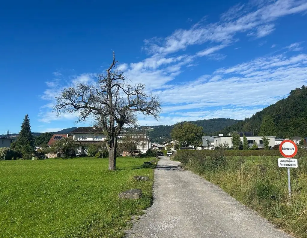 Einzigartiges Baugrundstück in traumhafter Lage von Dornbirn