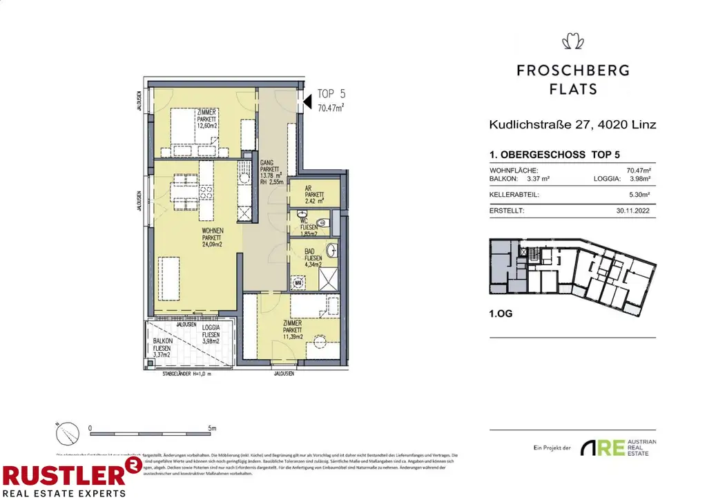 Froschberg Flats - eine großzügige Oase am Linzer Hausberg