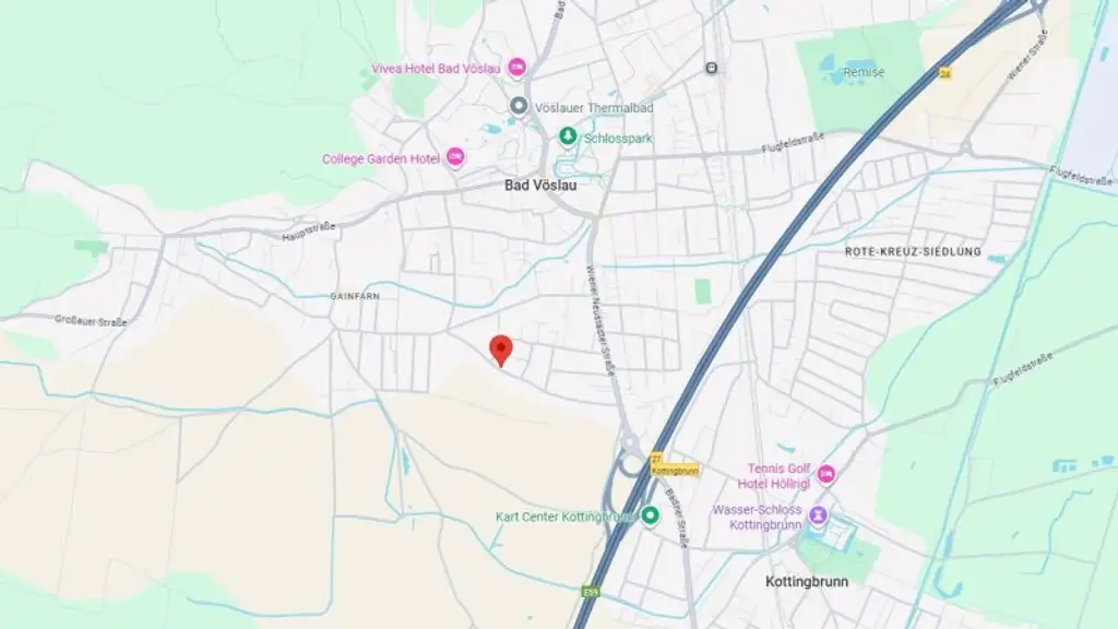 Am ehemaligen Weinberg in Bad Vöslau