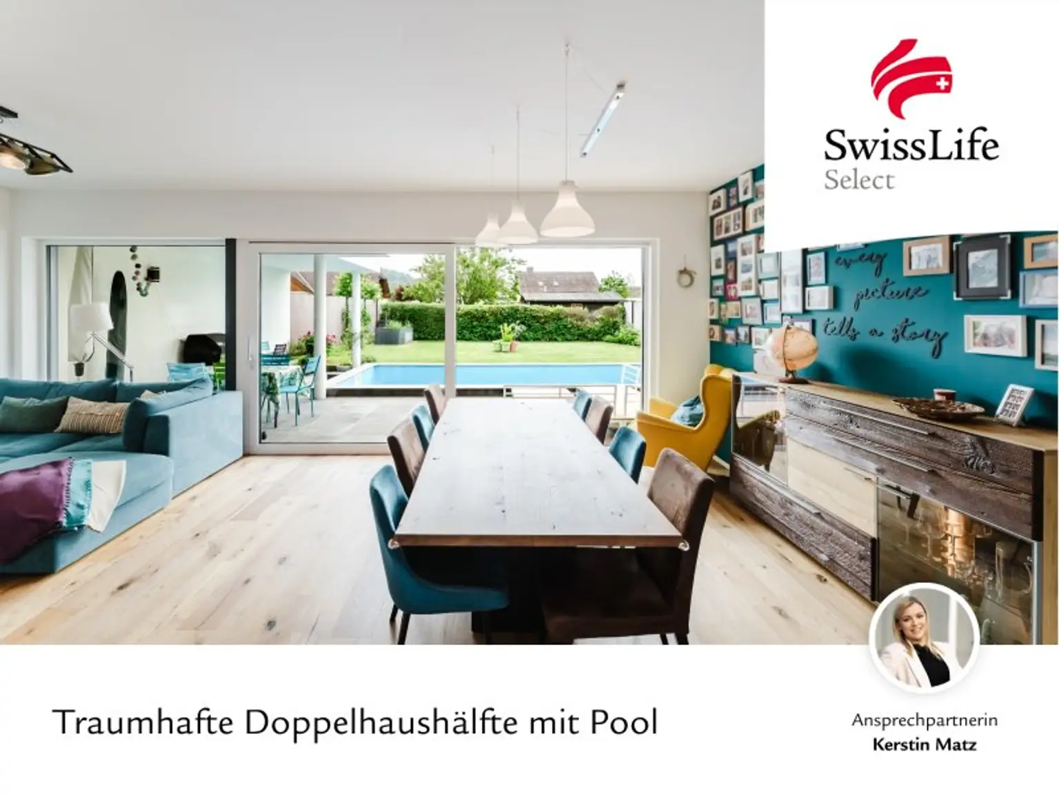 Modernes Wohnjuwel in Pucking | Traumhafte Doppelhaushälfte mit Pool