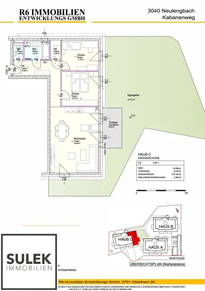 Wohnpark Neulengbach | Erstbezug | 3 Zimmer mit Garten