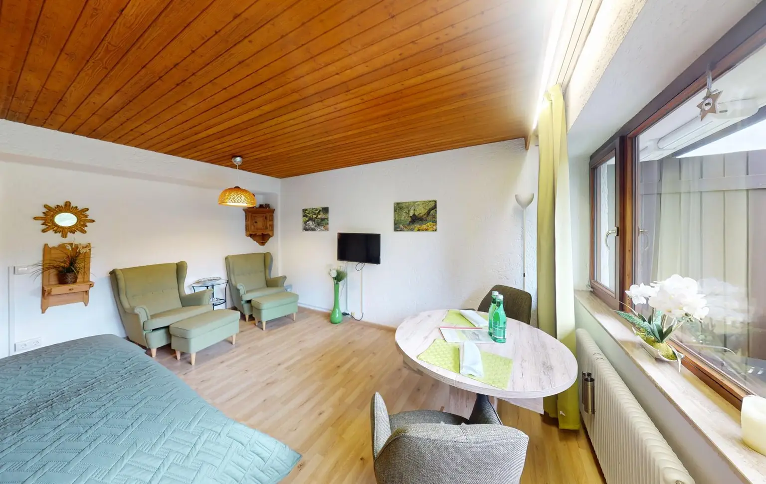 Wohnung - Seefeld - Wohn & Schlafbereich
