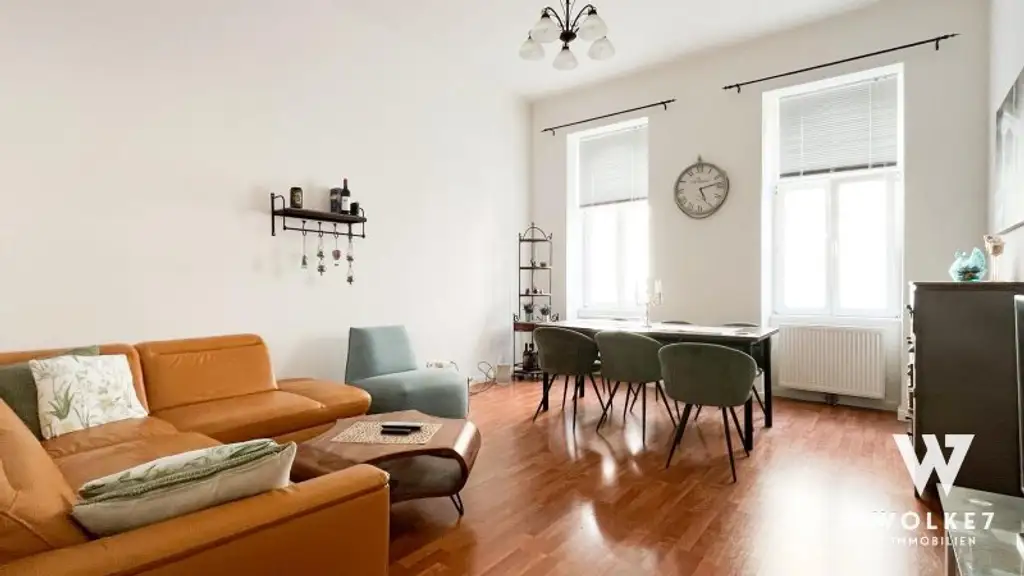 Stilvolle 2,5-Zimmer-Altbauwohnung im gepflegten Zustand I seperate Küche I Nähe Westbahnhof, Schweglerstraße