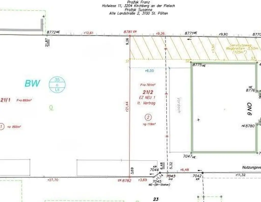 GRUNDSTÜCKSGRÖSSE VARIABEL