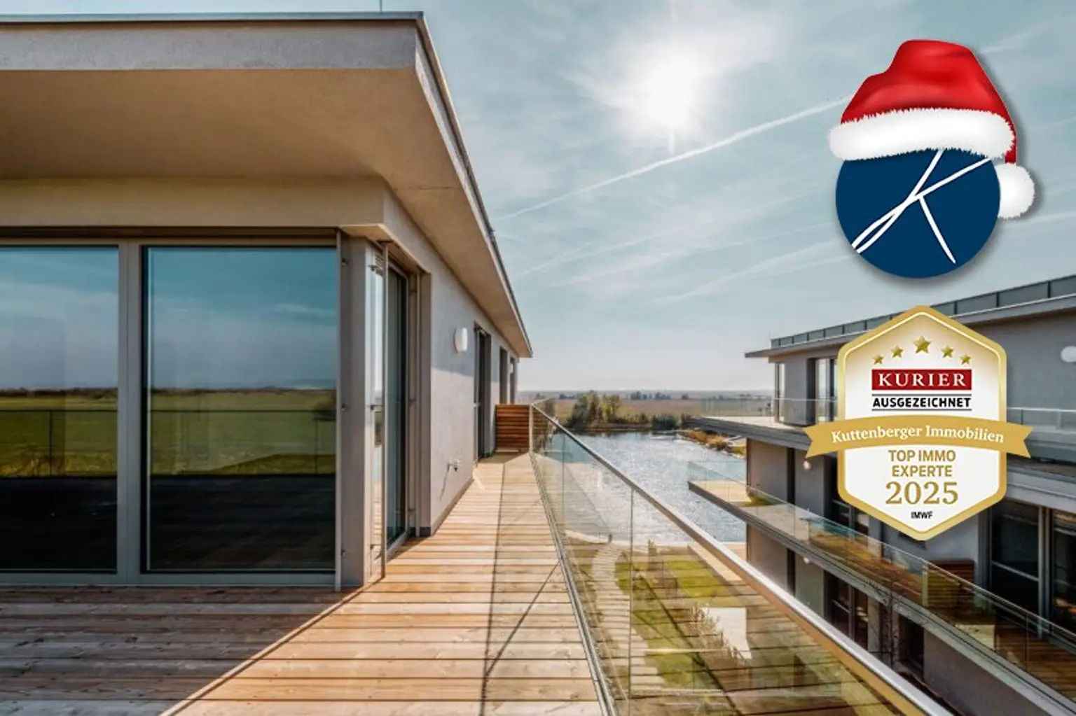 Luxuriöse 2 Zimmer Dachgeschoßwohnung als Erstbezug im Seepark Oggau! PROVISIONSFREI für den Käufer!