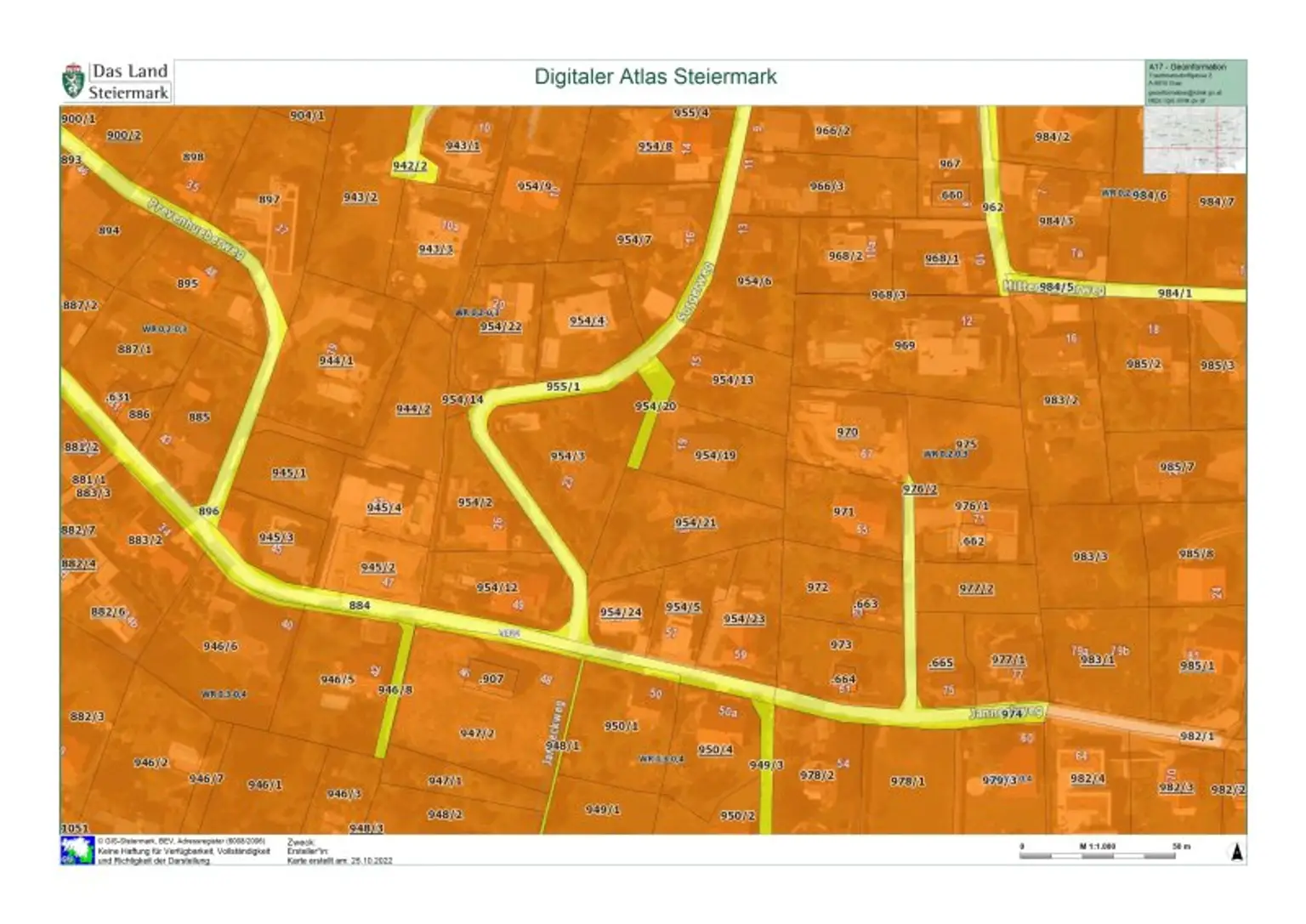 Ihr Traum vom Eigenheim: 881m² Baugrund in Graz-TOPLAGE !