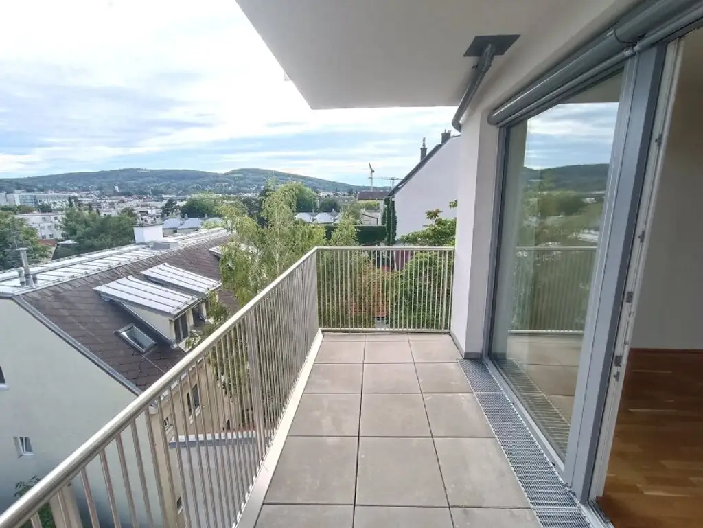 Neubau! Single-Wohnung mit traumhaften Ausblick im 14. Bezirk! U4 Unter Sankt Veit fußläufig erreichbar! (Stellplatz optional verfügbar)