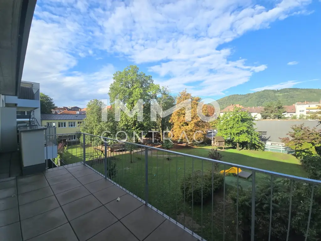 Neuwertige, geförderte 2 Zimmer-Wohnung mit Balkon in Eggenberg -  Eckertstraße 56a - Top 25