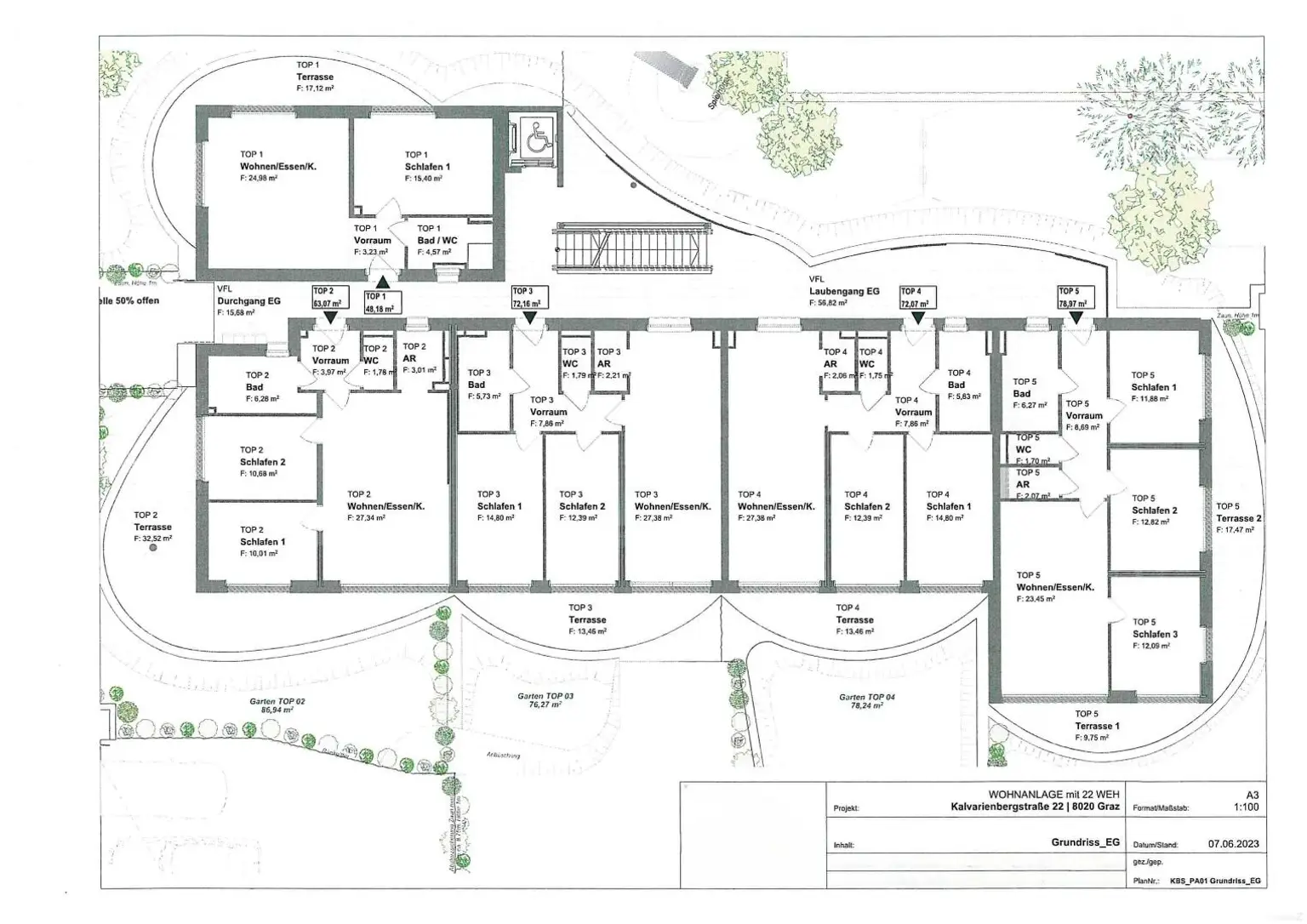 Grundriss EG Kalvarienbergstraße