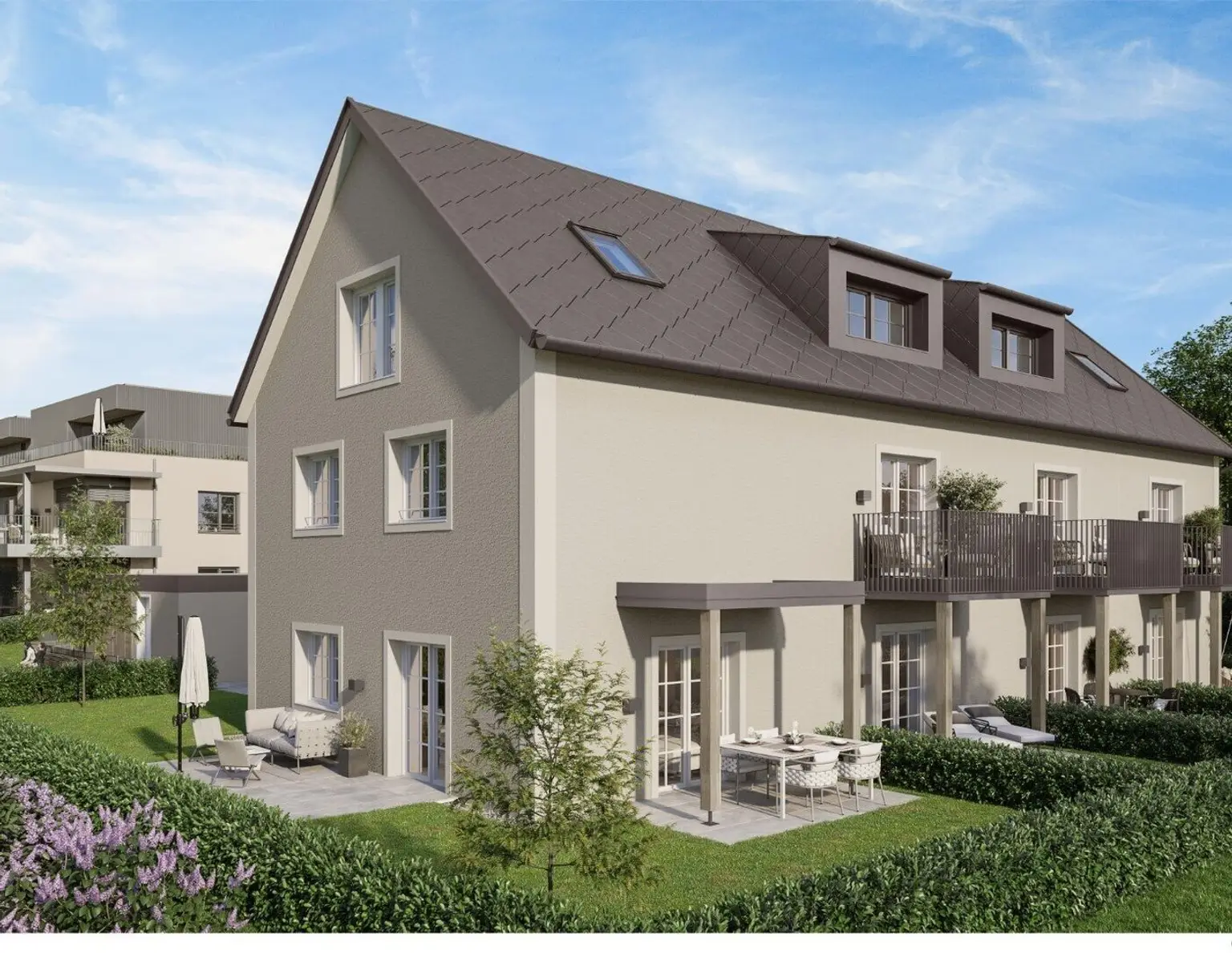 Townhouse mit zwei Terrassen in Nonntal