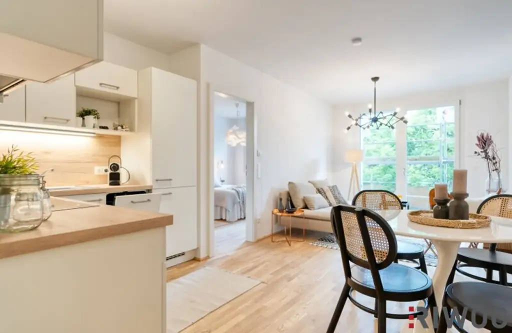 || Erstbezug || 2- Zimmer Wohnung mit Garten & Terrasse || Nähe Alter Donau ||