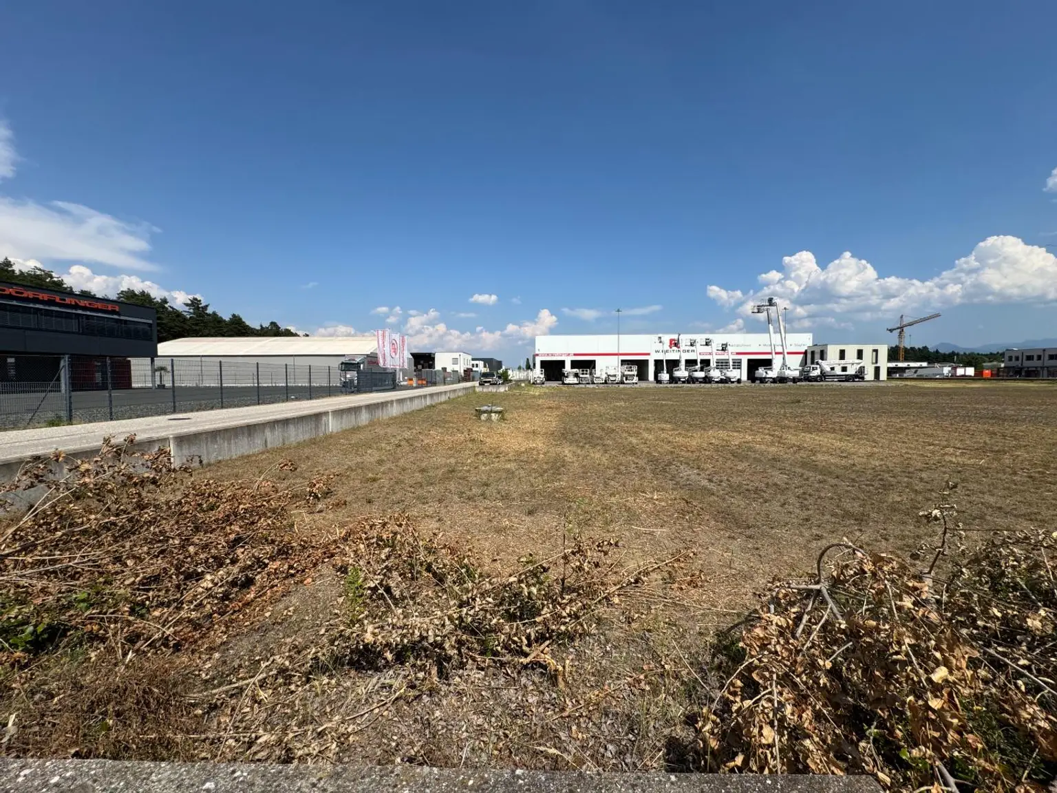 Betriebsgrund in Poggersdorf – 5.500 m² im Wirtschaftspark zu vermieten