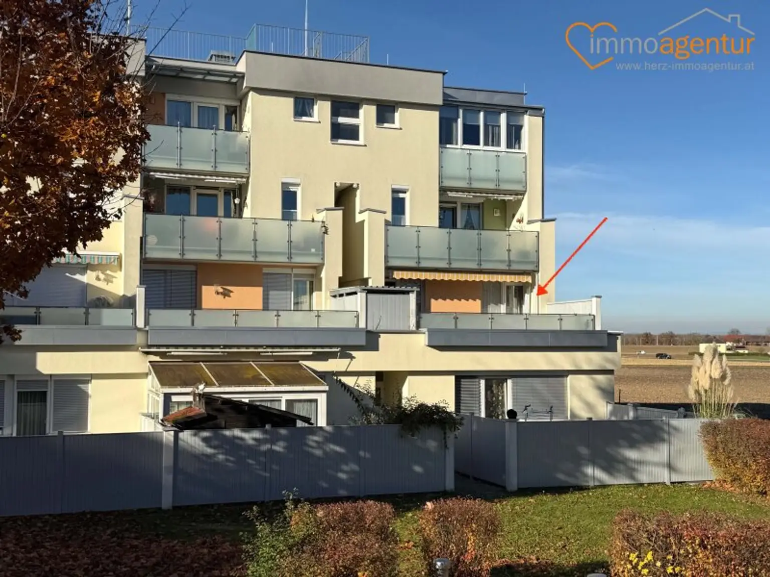 Sonnige 3-Zimmer- Wohnung inkl. 2 Terrassen je ca. 22 qm, Lifestyle trifft Toppreis in Marchtrenk!