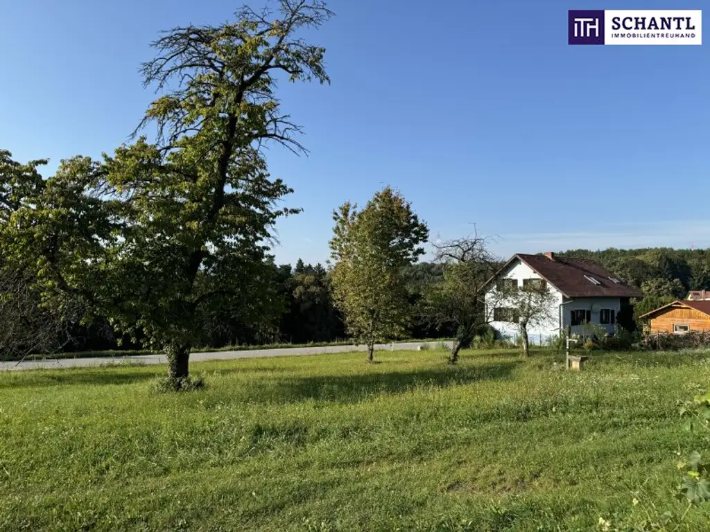 Traumgrundstück mit 913m² in Raaba-Grambach – Schöckl-Blick, Fernblick & Ruhelage