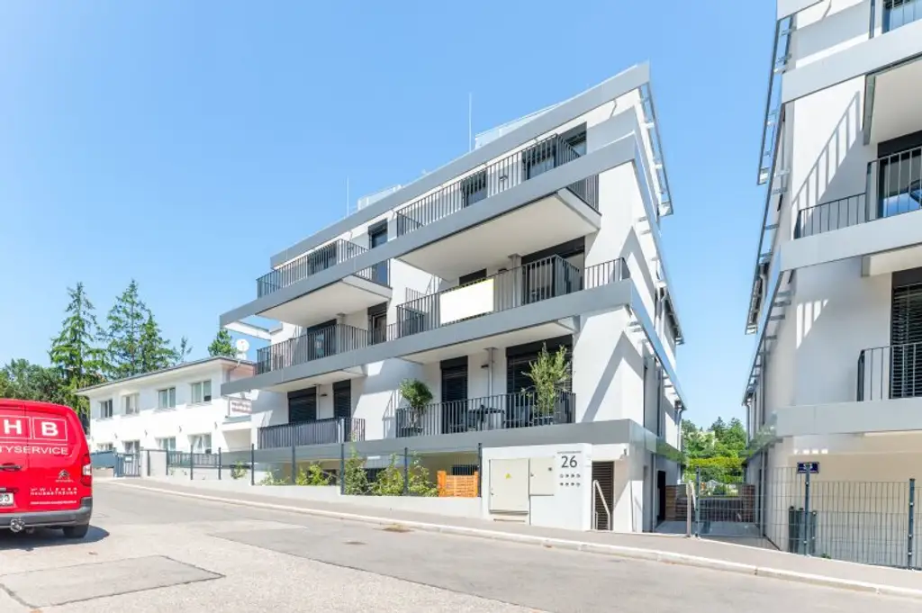 Erstbezug! Großzügige 3-Zimmer-Wohnung mit 2 Terrassen inkl. Stellplatz zu vermieten!