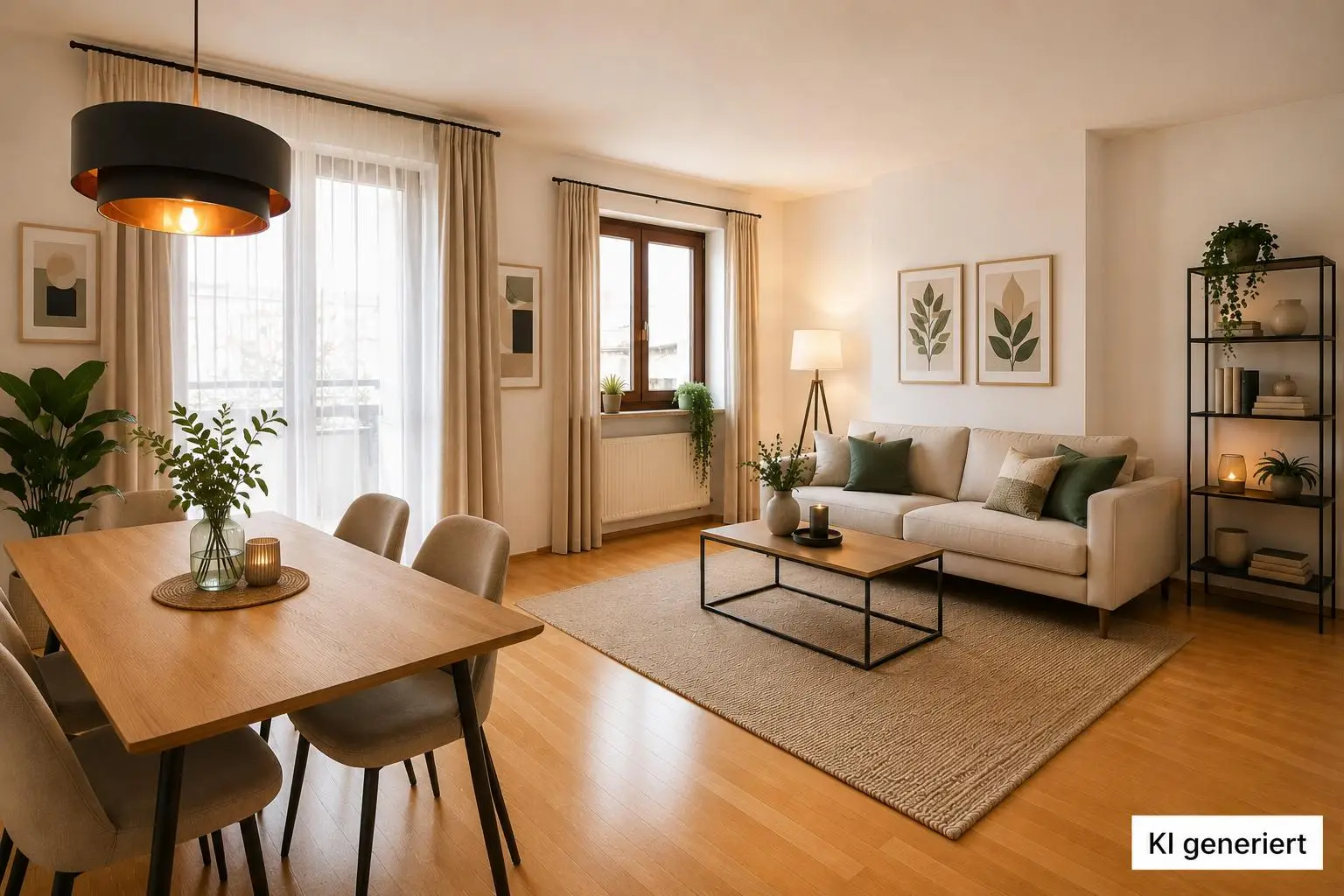 Wohnzimmer, Einrichrungsvorschlag