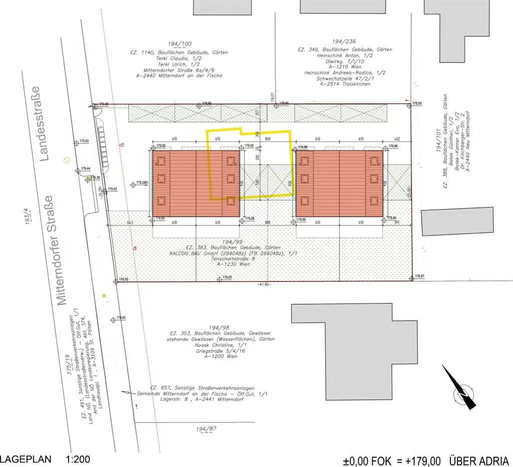 "BAUTRÄGER AUFGEPASST! | Bewilligtes Wohnbauprojekt mit vier Doppelhaushälften | ca. 1.085 m² Grundstück"