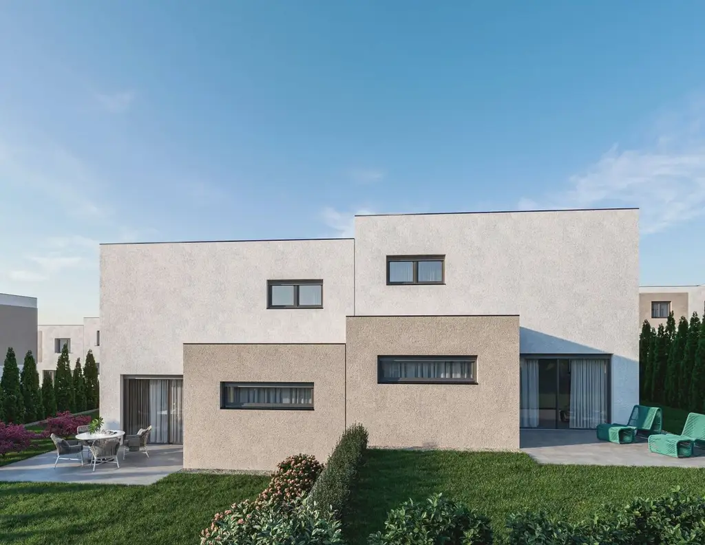 BAUMEISTER DOPPELHAUSHÄLFTE - BELAGSFERTIG zum FIXPREIS! ohne GRUNDSTÜCK !!